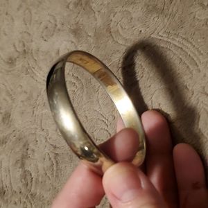 Monet gold bangle